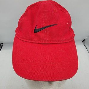 Nike Just Do It Toddler Red Hat Cap Casual Athletic Outdoors Lightweight